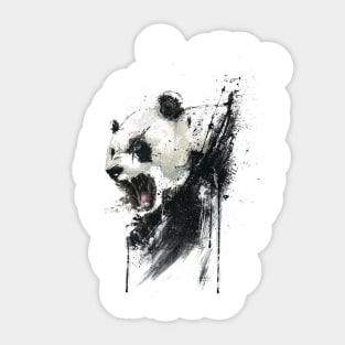 Angry panda Sticker